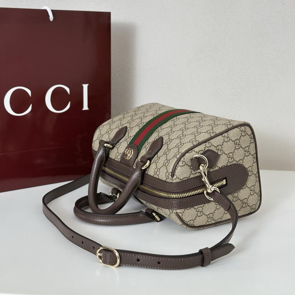 Leather Top Handle Bag