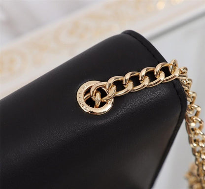 Modern Italian-Inspired Leather Shoulder Bag