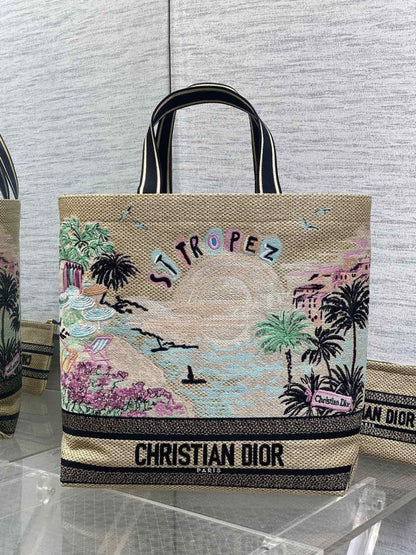Embroidered Shoulder Bag