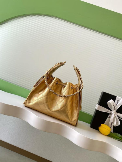 Leather Top Handle Bag