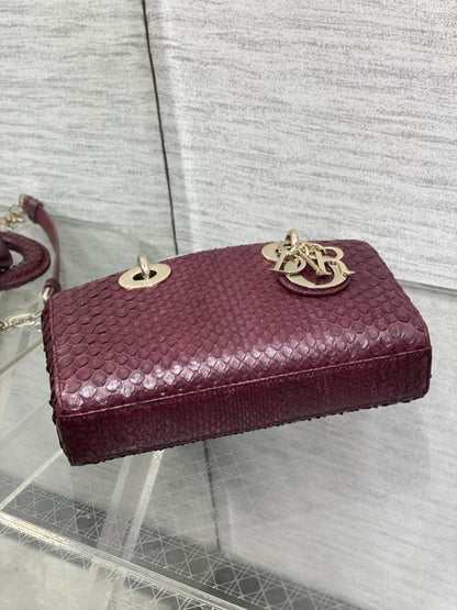 Leather Top Handle Bag