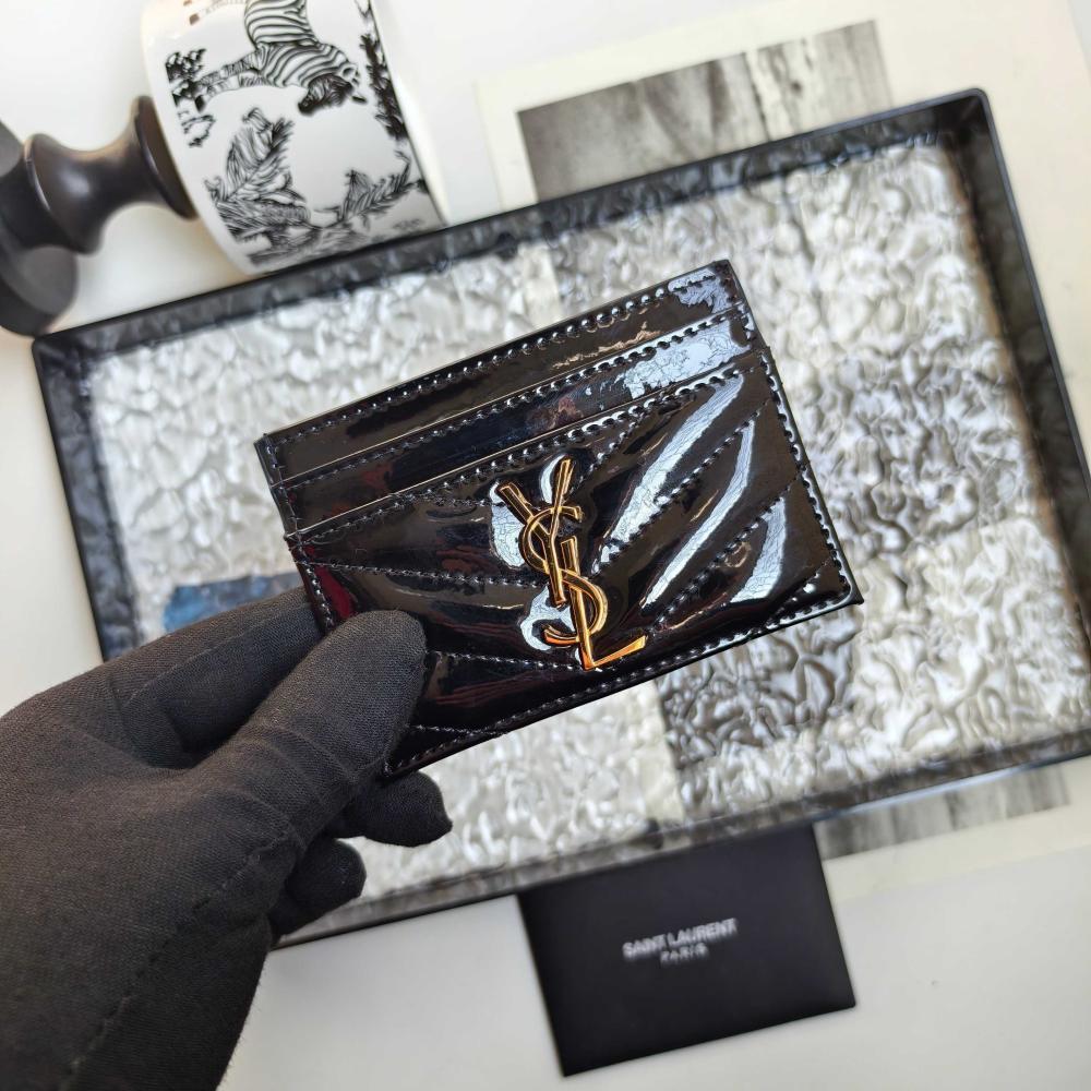 Gold Leather Wallet