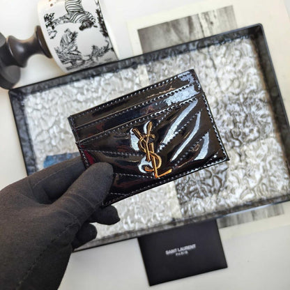 Gold Leather Wallet
