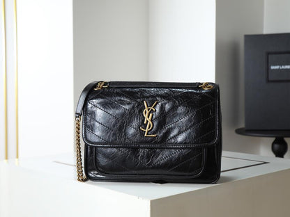 Calfskin Top Handle Bag