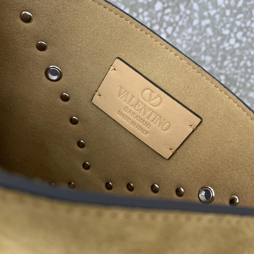 Studded Leather Shoulder Bag