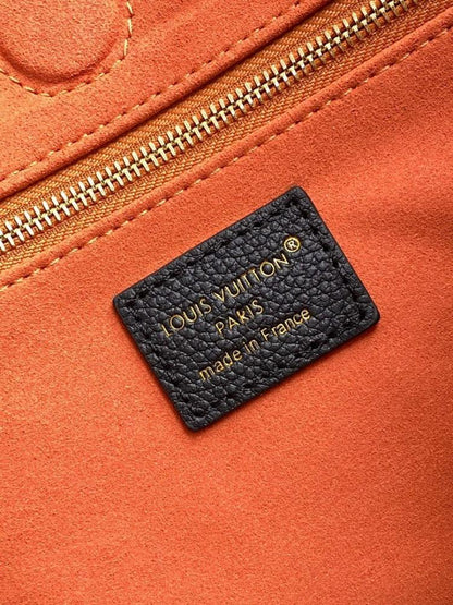 Stylish Refined Monogram Leather Crossbody Bag