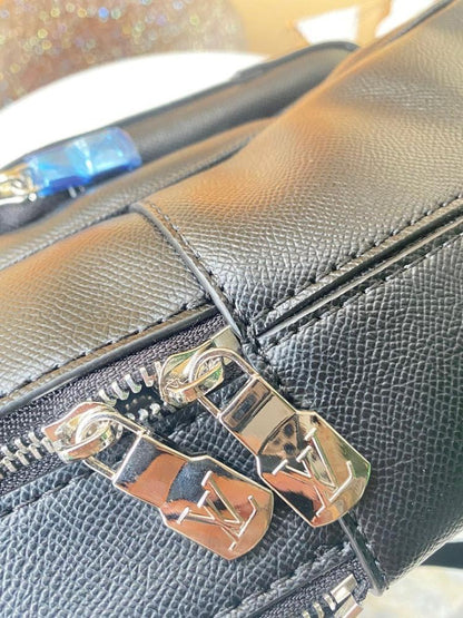 Italian-Inspired Luxury Quilted Leather Shoulder Bag