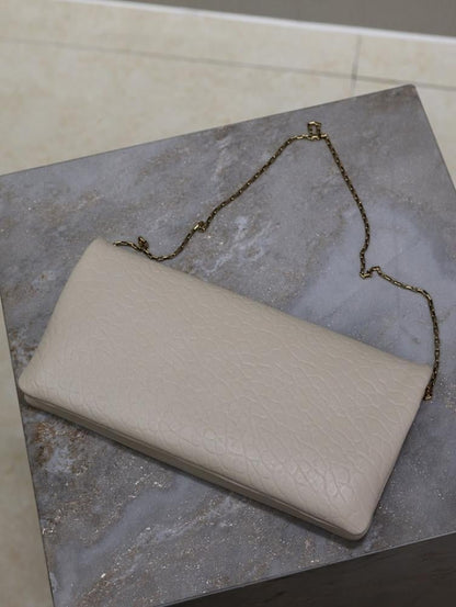 Italian-Inspired Elegant Lambskin Shoulder Bag