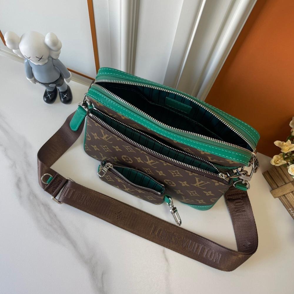 Modern Luxury Monogram Shoulder Bag