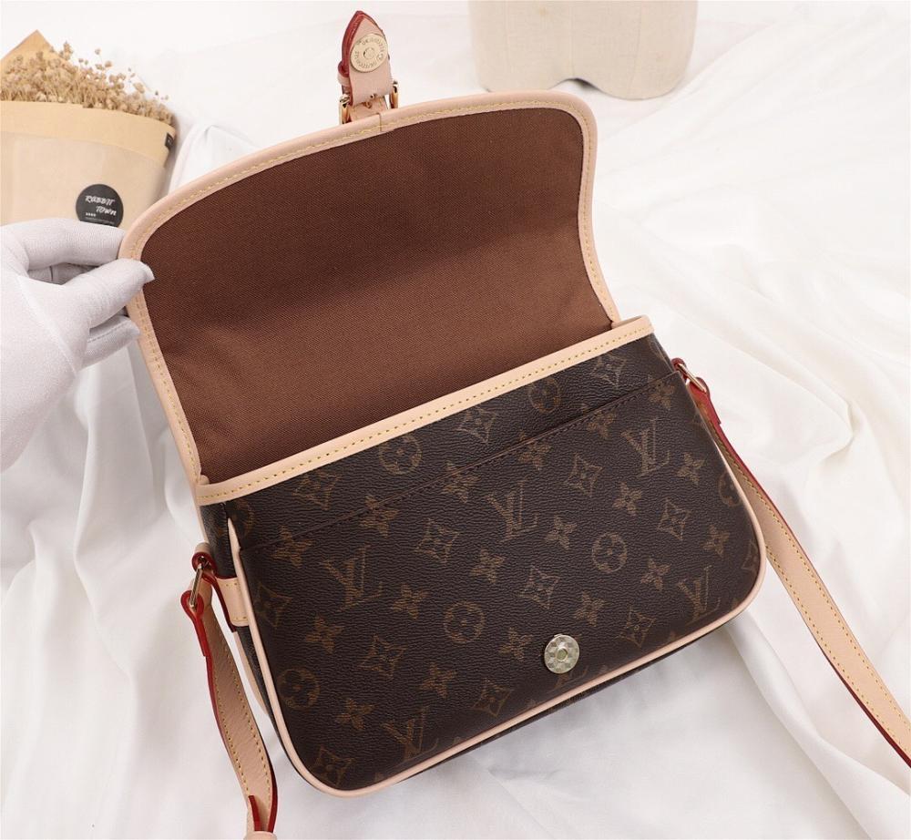 Luxury Refined Leather Shoulder Bag