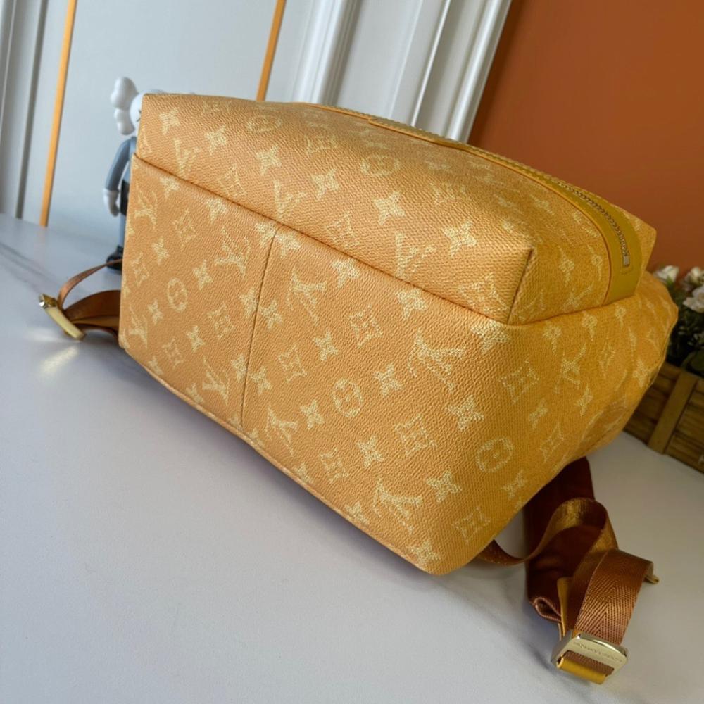 Modern Elegant Monogram Leather Shoulder Bag