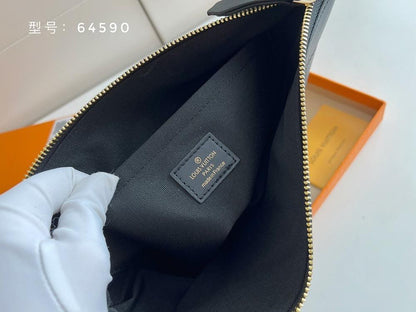 Modern Refined Calfskin Shoulder Bag