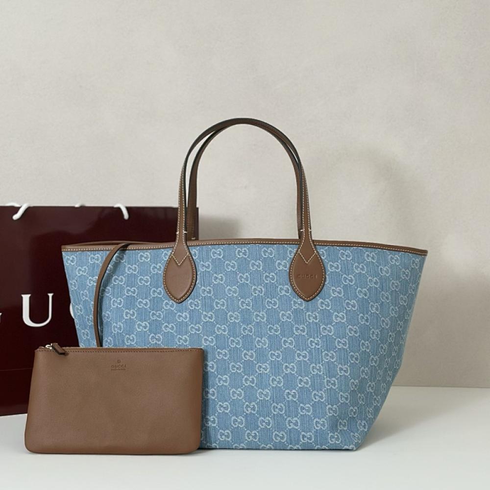 Denim Shoulder Bag