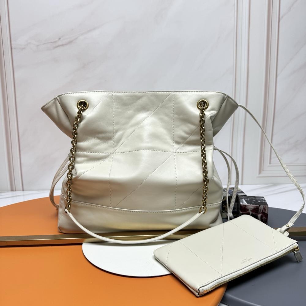 Gold Leather Shoulder Bag