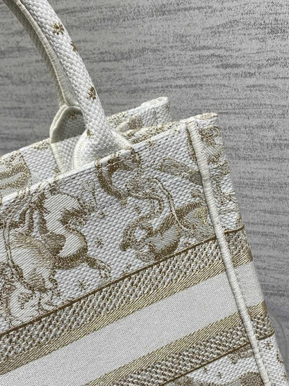 Embroidered Tote Bag