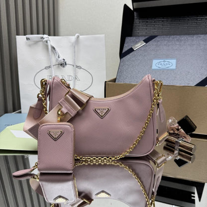 Nylon Hobo Bag