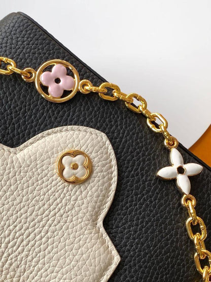 Leather Top Handle Bag