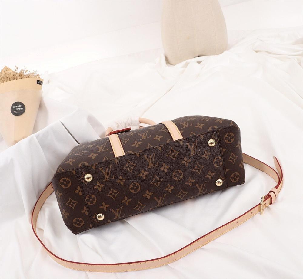 Luxury Premium Monogram Leather Shoulder Bag