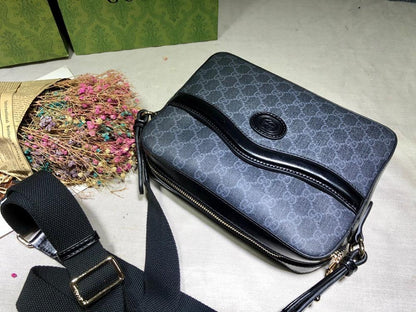 Alma Monogram Leather Bag