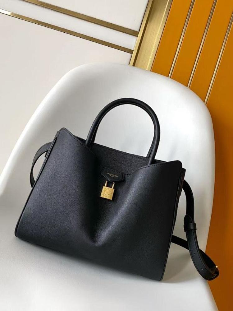 Calfskin Top Handle Bag