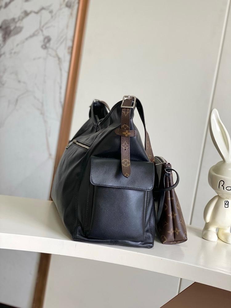 Stylish Monogram Calfskin Shoulder Bag – Limited Edition