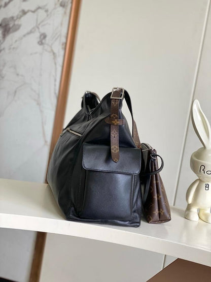 Stylish Monogram Calfskin Shoulder Bag – Limited Edition