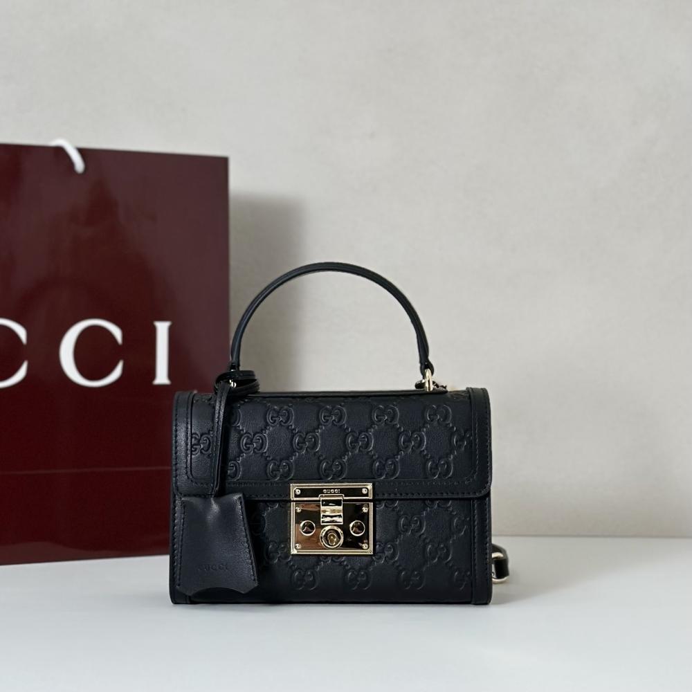Leather Top Handle Bag