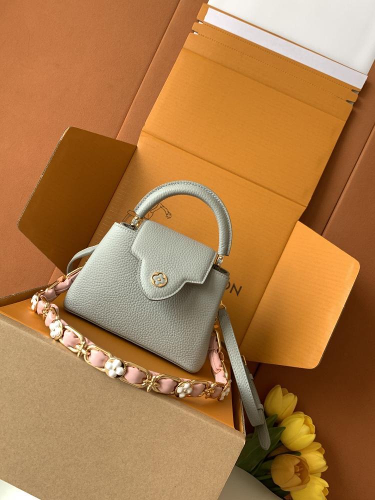 Gold Top Handle Bag