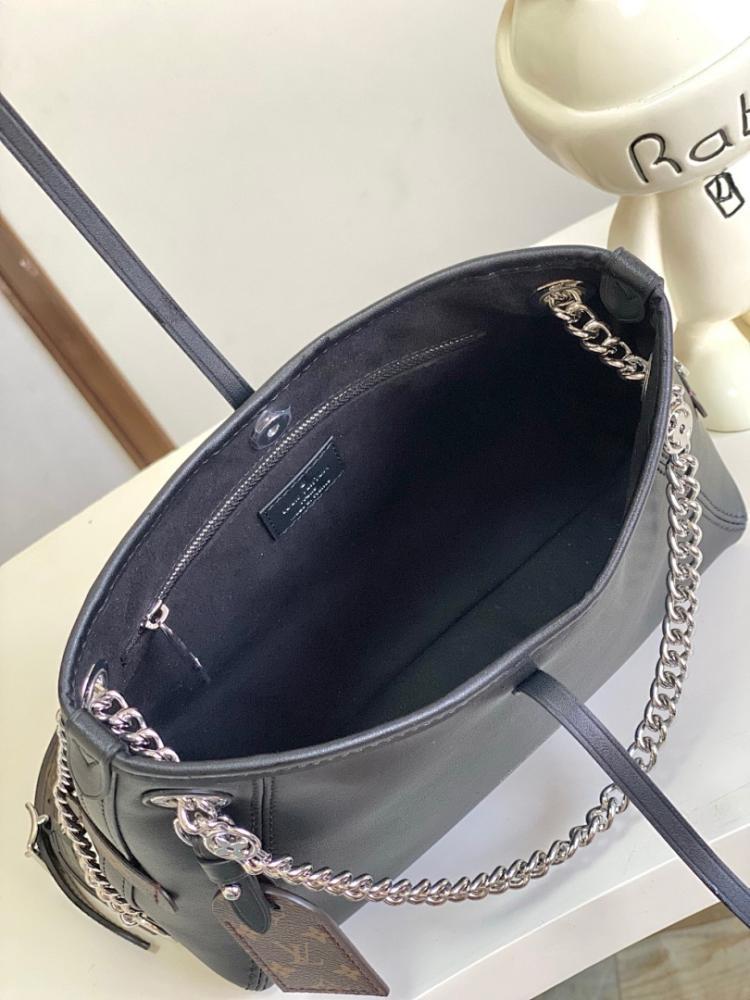 CarryAll Monogram Leather Top Handle Bag