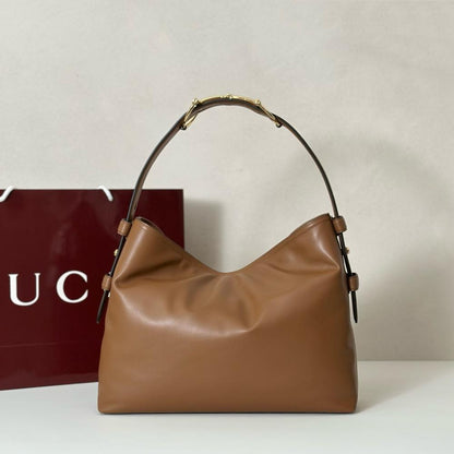 Leather Top Handle Bag