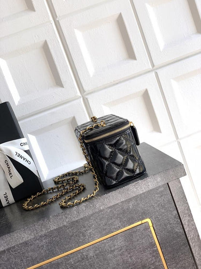 Quilted Leather Wallet