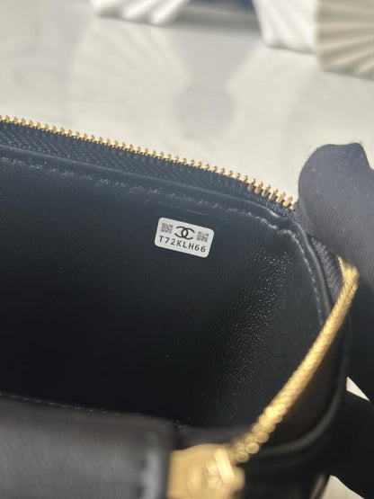 Gold Studded Lambskin Wallet