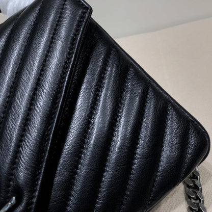 Classic Leather Top Handle Bag