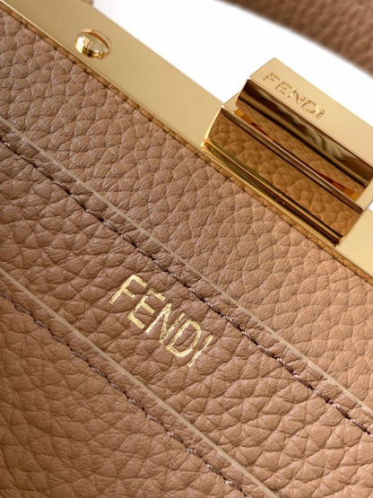 Calfskin Top Handle Bag