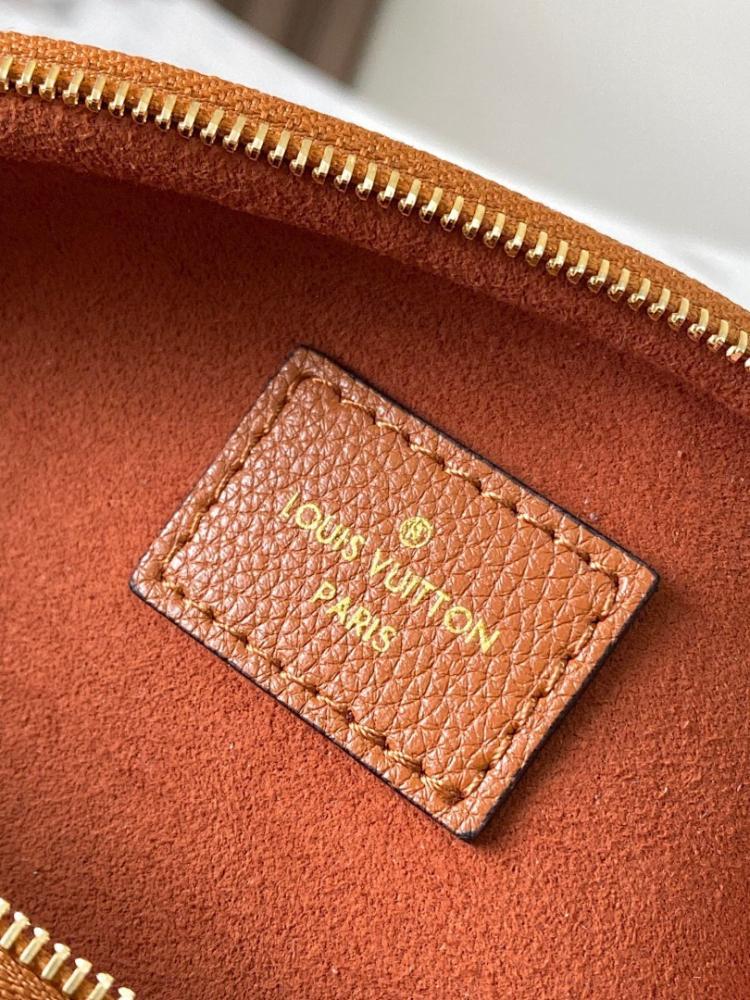 Classic Luxury Monogram Leather Shoulder Bag