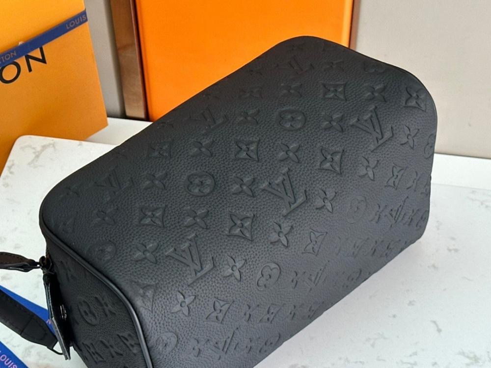 Elegant Monogram Leather Travel Bag – Limited Edition