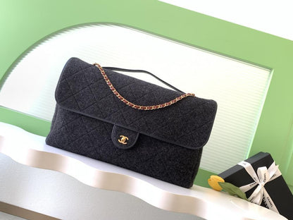 Leather Top Handle Bag