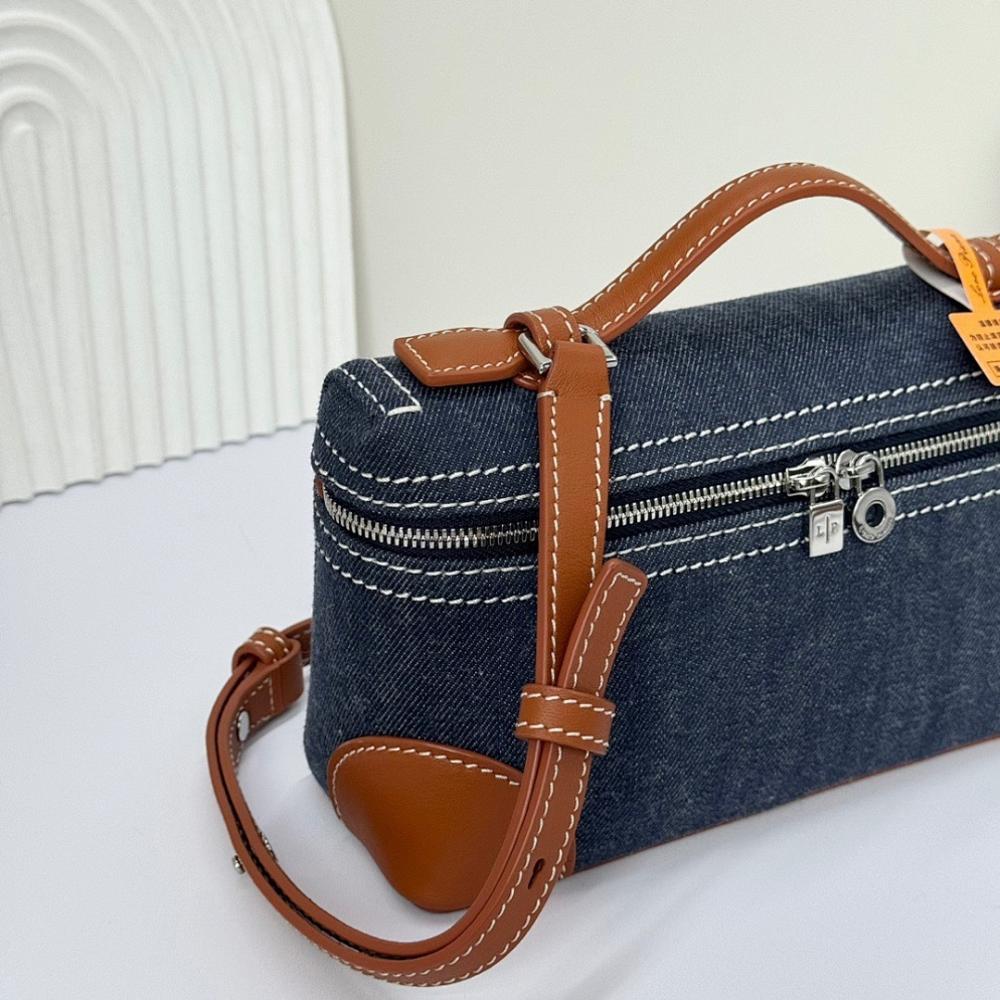 Kate Blue Denim Shoulder Bag