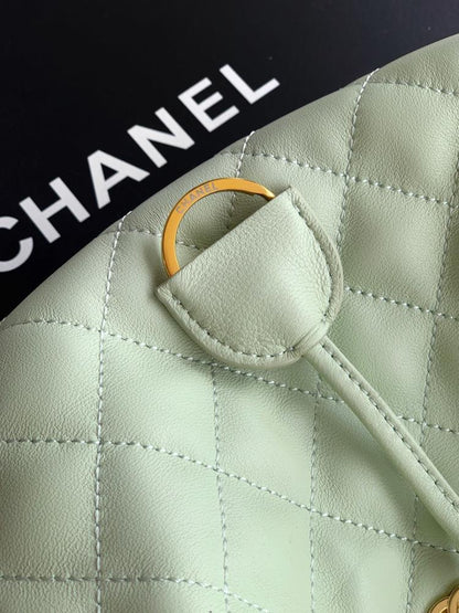 Leather Top Handle Bag