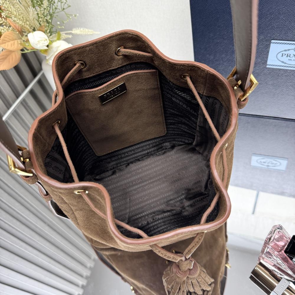 Leather Bucket Bag