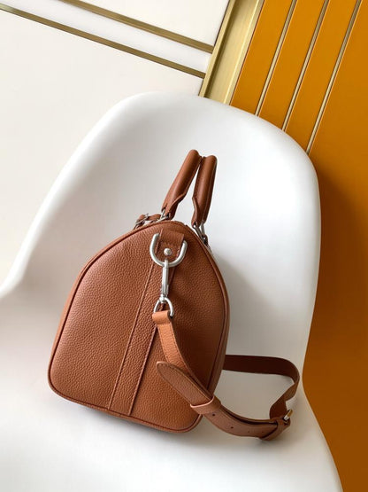 Practical Calfskin Travel Bag