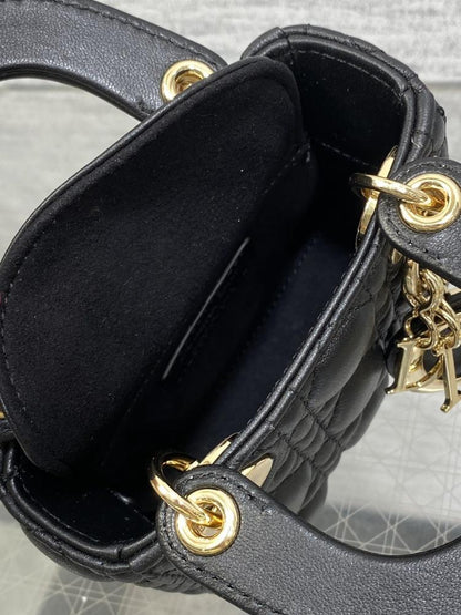 Lambskin Top Handle Bag