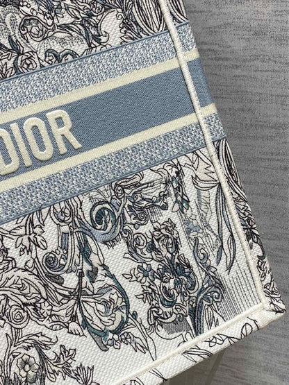 Embroidered Tote Bag