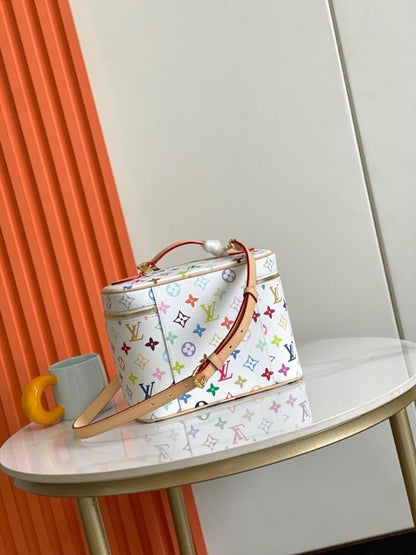 Stylish Refined Monogram Leather Crossbody Bag