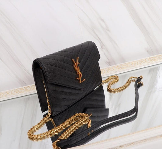 Luxury Gold Embroidered Shoulder Bag – Special Edition