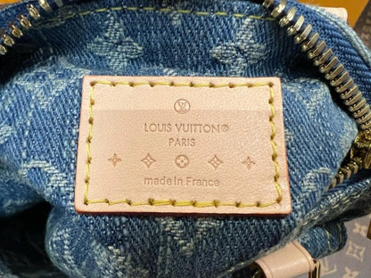 Modern Stylish Blue Denim Shoulder Bag