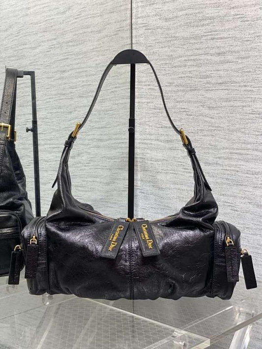 Classic Brown Calfskin Top Handle Bag