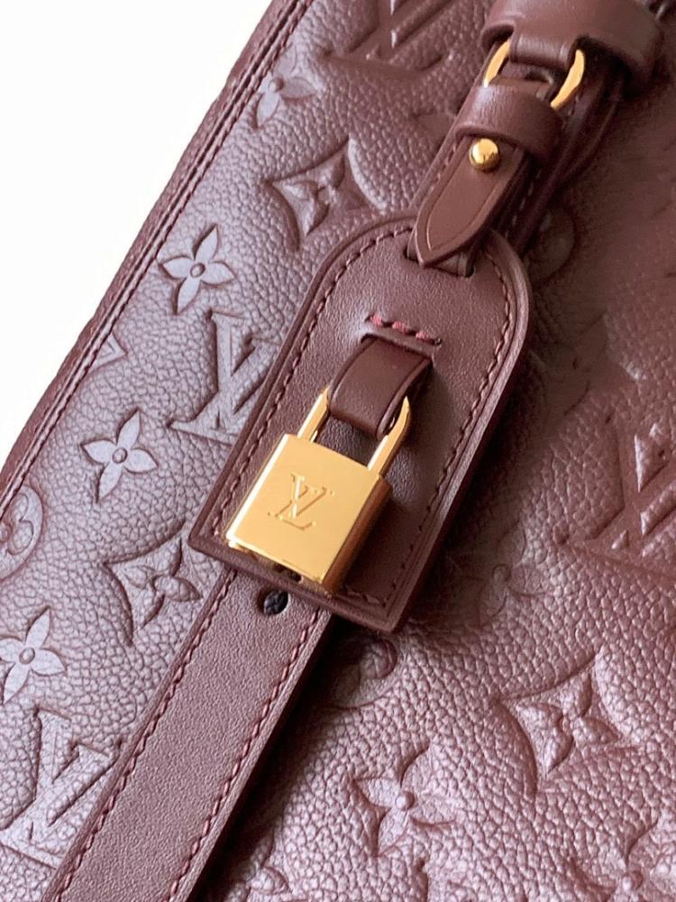 Stylish Monogram Leather Shoulder Bag – Special Edition