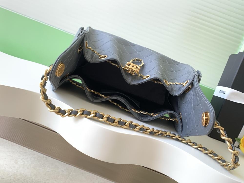 Gold Bucket Bag