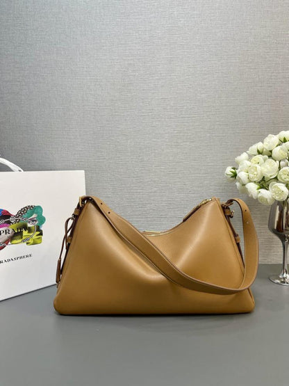 Leather Hobo Bag